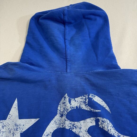 Hellstar Blue Pullover Hoodie Adult Size XL - Picture 11 of 12